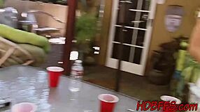 Boyfriends lick their young girl’s twat French style