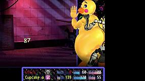 It is more like Endo chicks take turns to have sex with Chica since she is really horny in this hot Hentai game