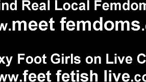 Shilo and Lorianna and get the pleasure of feet worship