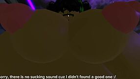This exclusive POV video will make you lick and suck on a futanari Roblox character’s dick to be deepthroated