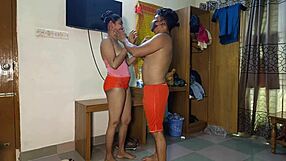 An Indian girlfriend sucks her boyfriend cock and takes him inside her pussy in this amateur video