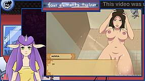 Element bending and sensual shower play in Avatar: The Last Airbender fandom