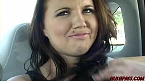 Lindsay has a deepthroat then doggystyle sex to admiring of her big ass