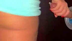 Anime hunk sticks his dick into creampie babe redhead wife’s ass and balls meet gloryhole