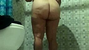 So can watch the well-endowed older lady in the bath