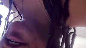 A travel-naked vlog of passionate making-out in a hot hotel room