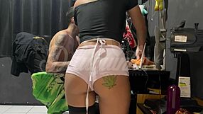 Cinde prostitution meeting the horny maid in the office in search of a wild romance