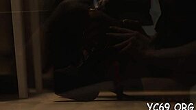 Stunning lady wearing tights gets to enjoy stretching the sheets