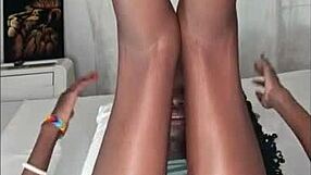 Missblackreey flaunts her hourglass body and sexy curves.