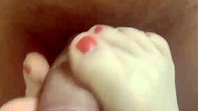 A wife confesses to having an affair with a foot fetishist and gives him a footjob.