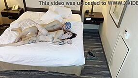 Beautiful girl with tattoos gets fucked sideways in this video.