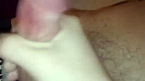 Beautiful young woman gives a fast and sexy handjob in a POV style video.