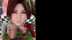 3D animated blowjob and doggy style compilation with cartoon-like gameplay.