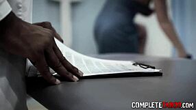 A kinky teen gets a wild ride from a doctor in a fetish-filled scene.