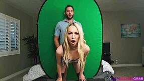 Step uncle and step niece in some kinky fun with spanking and anal sex
