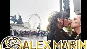 Giselle Montes and Mia Marin, two sluts travel to London