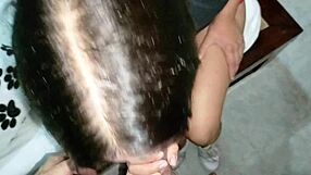 My Colombian girlfriend calls me for a big dick