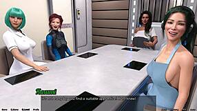 3D cartoon game with hot fat girl and huge cock