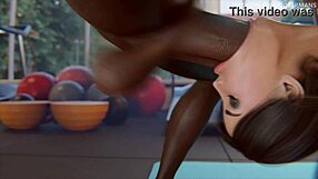 Big tits and ass get pounded in this cartoon porn video