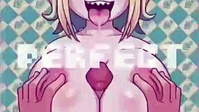 Compilation of anime and music to stimulate arousal