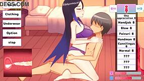 Naked gaming experience with Japanese hentai game Megu's Garden