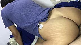 Amateur latina Mariangel Belle gets a messy facial