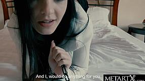 Kinky brunette gets spanked and fingered to orgasm