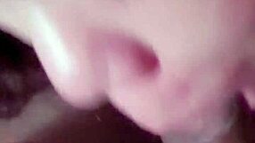Yaya's naughty secret: Cumming hard in mouth while serving