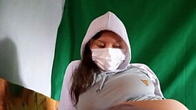 Sexy daughter-in-law dances in my room and we fuck her