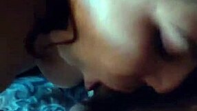 Beautiful woman with perfect figure gives great blow job that makes me horny