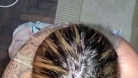 Beautiful blonde gets deepthroat and facial with cum