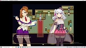 Alchemist Collette faces her wildest desires in hentai games