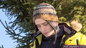 Young gay men having sex outdoors in free gay porn videos