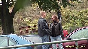 Big tits homemade video with a European MILF and a big cock