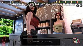 3D animated game with big tits and anal sex