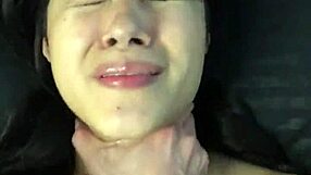 Young lovers enjoy passionate anal sex and facial finish