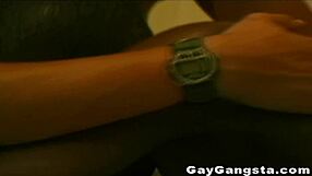 Two gay men of different races have passionate sex