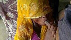 Amateur Indian wife gets her pussy fucked by her husband on camera