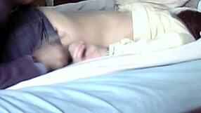 Skinny MILF's hidden cam video shows her masturbation skills