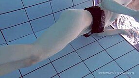 Roxalana Cheh’s underwater pool scene in a bikini is very hot