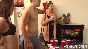A big cock gives a girl great pleasure and a perfect body with a great cumshot