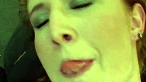 Charly Fire's first porn scene: Wild Redhead's big white cock ride