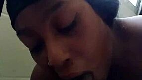 Harley Hunter is a fan of giving oral sex to big black cocks and she even swallows it whole