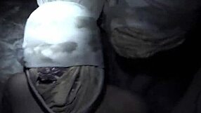 Nurses in uniform have a three woman scene in a hospital room