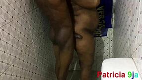 Stepbro's bathroom encounter with steamy and kinky activities