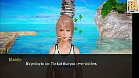 My new family 200: A walkthrough of a sex game with an anime style and ecchi elements