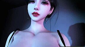 Green cuckold's homemade NTR with white Chinese wife and Asian 3D hentai