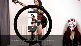 Cartoon porn video with a gamer girl called Kate 13
