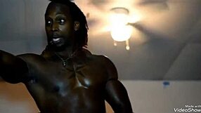 Muscular men dancing in male stripper act are not gay