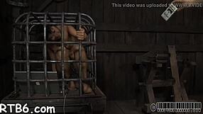 Beautiful girl gets rough punishment with a whip